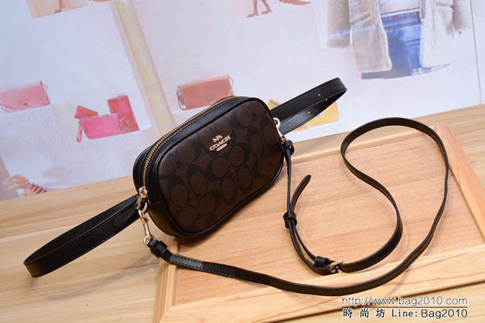 COACH蔻馳 38687 新款相機包 可做腰包 斜挎包  Chz1518